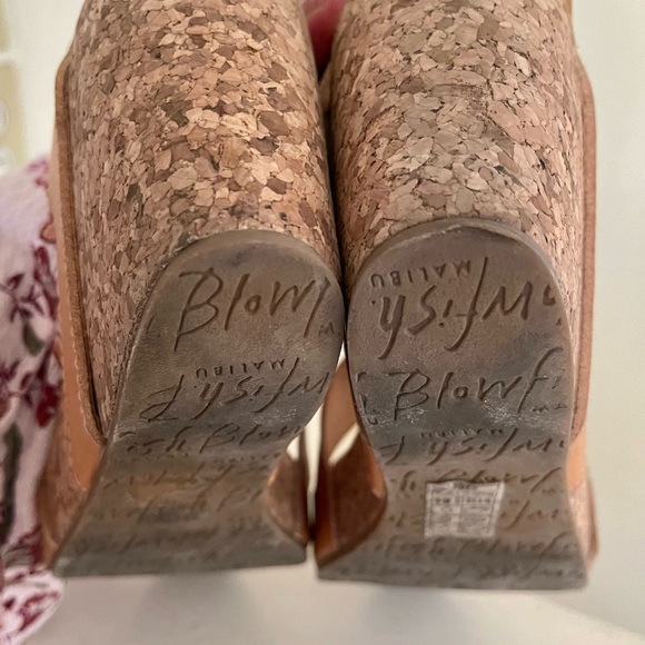 Malibu Blowfish Hakupu Cork Platform Strappy Sandal - Picture 7 of 8